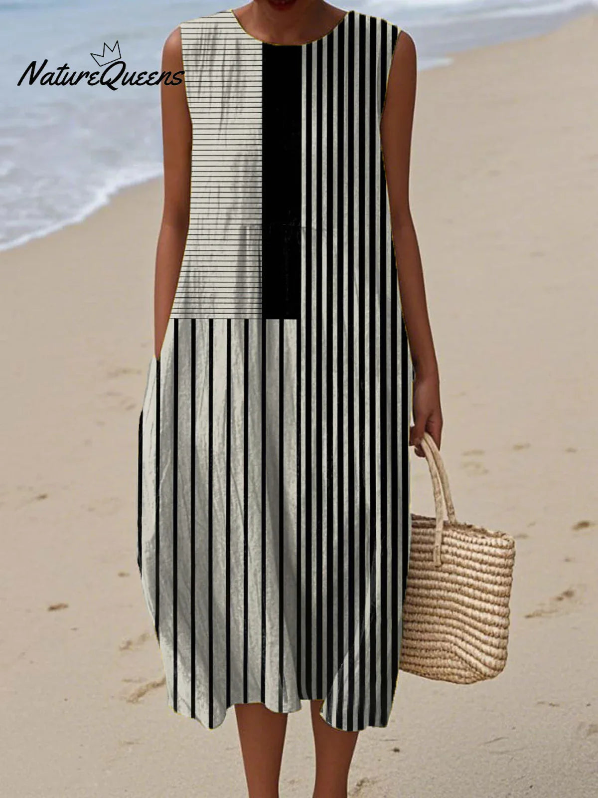 Esme | Optical Stripe Dress